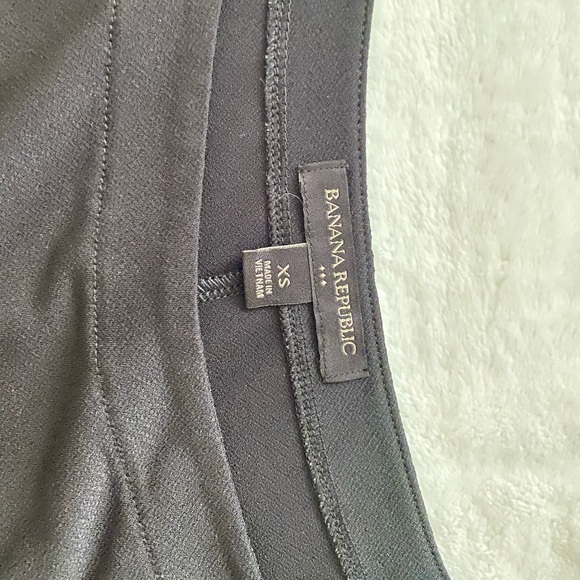 Banana Republic Black Tie Sleeve Top - Picture 3 of 3